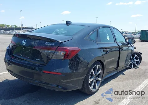 2025 Honda Civic Sport/Sport Touring из США, поврежденный, VIN 2HGFE4F83SH340324